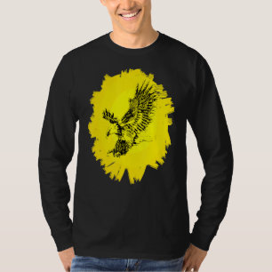 Eagle motief roofvogel snavel klauwen dierlijke vo t-shirt