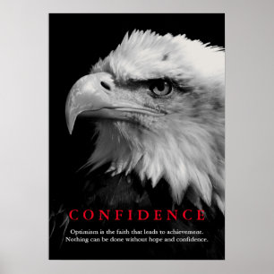 Eagle Motivatie vertrouwensofferte Poster