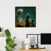 Eagle Nebula 24x24 (16x16) Poster (Thuiskantoor)