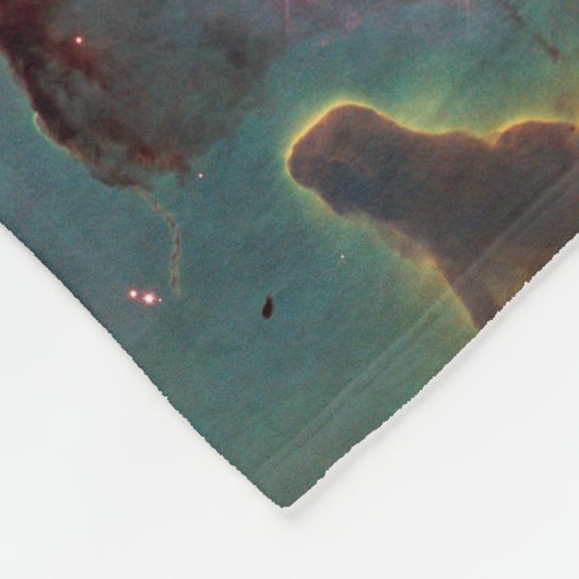 Eagle Nebula Fleece Deken (Hoek)