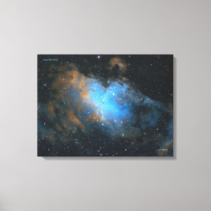Eagle Nebula (M16) Canvas Afdruk