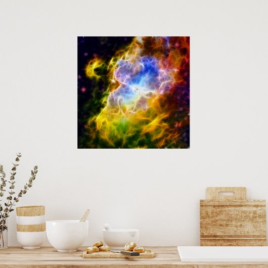 Eagle Nebula Poster (Keuken)