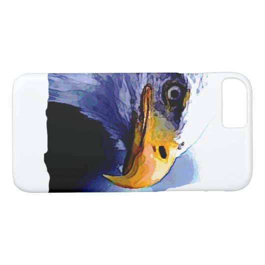 Eagle OEil Artwork iPhone 7 Coque (Dos (Horizontal))