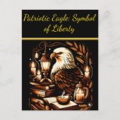 Eagle of Liberty and Knowledge Briefkaart (Voorkant)