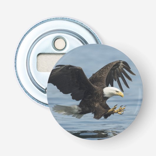 Eagle on Approach Button Flesopener (Voorkant)