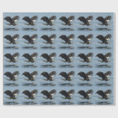 Eagle on Approach Cadeaupapier (Vlak)