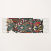 eagle owl yogamat (Voorkant (horizontaal))