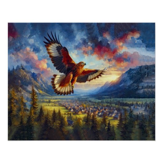 Eagle Perfect Poster (Voorkant)