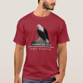 Eagle, Personaliseer de Tekst van de Stad T-shirt (Voorkant)