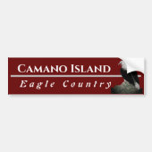 Eagle, Personnaliser City Text Bumper Sticker (Devant)