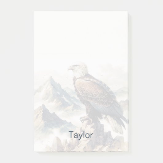 Eagle plakjes, Persoonlijke Eagle Post-it® Notes (Voorkant)