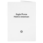 Eagle Plume (Amerikaanse kaart) (Achterkant)