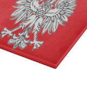 Eagle polonais avec la planche à découper de (Coin)