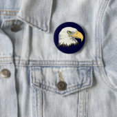 Eagle Profiel Ronde Button 5,7 Cm (In situ)