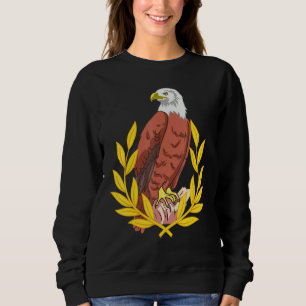 Eagle Raptor Children America Usa Laurel Wreate Trui