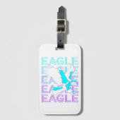 Eagle Retro Bagagelabel (Voorkant (verticaal))