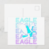 Eagle Retro Briefkaart (Voorkant / Achterkant)