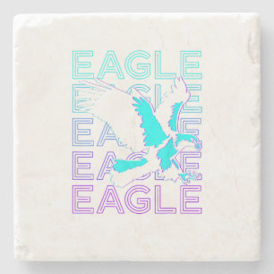 Eagle Retro Stenen Onderzetter