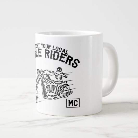 Eagle Riders MC Jumbo Coffee Mug (Devant droit)