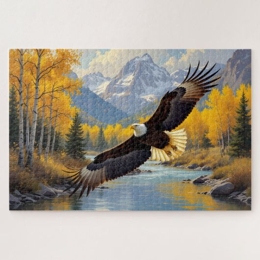 Eagle River Legpuzzel (Horizontaal)