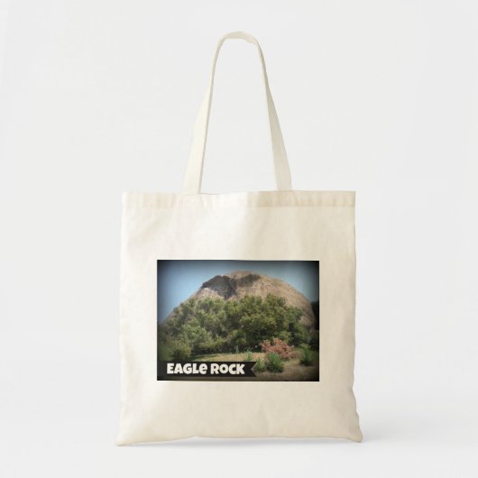 Eagle Rock California Monument Landmark Tote Bag (Voorkant)