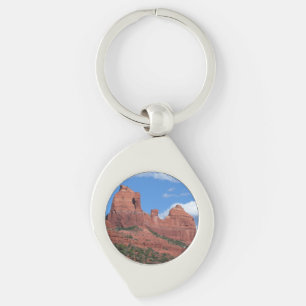 Eagle Rock I Sedona Arizona Reis Fotografie Sleutelhanger