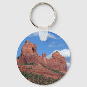 Eagle Rock I Sedona Arizona Reis Fotografie Sleutelhanger