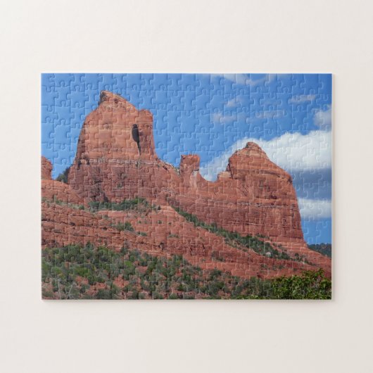 Eagle Rock I Sedona Arizona Travel Photography Legpuzzel (Horizontaal)