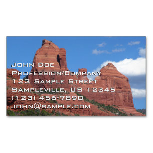 Eagle Rock I Sedona Arizona Travel Photography Magnetisch Visitekaartje
