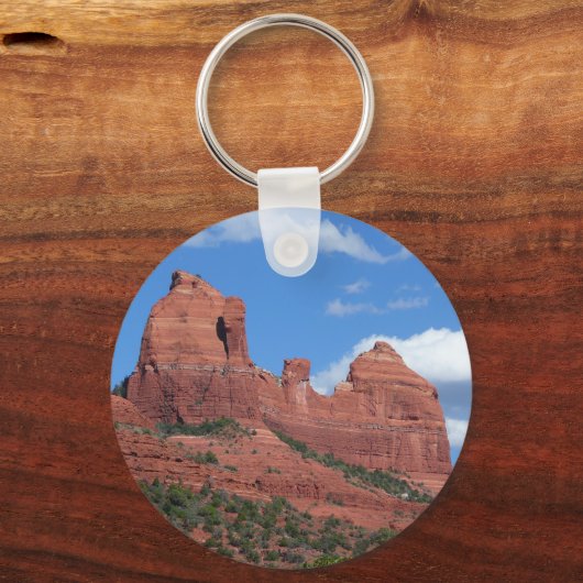 Eagle Rock I Sedona Arizona Travel Photography Sleutelhanger (Voorkant)