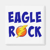 Eagle Rock Lightning Bolt Magneet (Voorkant)