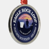 Eagle Rock Loop (rd2) Metalen Ornament (Rechts)