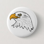 Eagle Ronde Button 5,7 Cm (Voorkant)