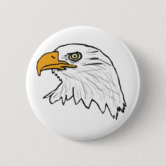 Eagle Ronde Button 5,7 Cm (Voorkant)