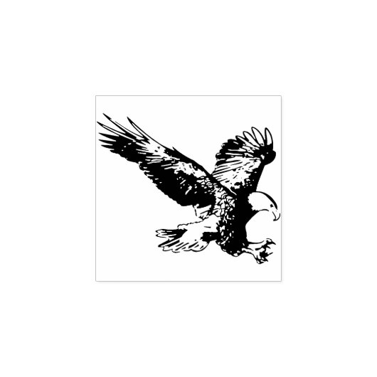 Eagle Rubber Stamp Rubberstempel (Afrduk)