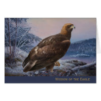 Eagle sagesse Ferdinand von Wright 1884 Carte CC00