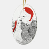 Eagle Santa Ornament Harriet + E16 A Moederliefde (Links)