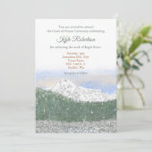 Eagle Scout, Court of Honor, Mt. Rainier Kaart (Staand voorkant)