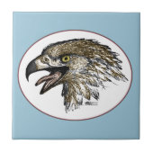 Eagle Screaming Tegeltje (Voorkant)