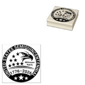 Eagle Seal • 1776–2026 United States Tribute Rubberstempel (Gestempeld)