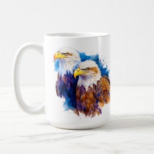 Eagle Series 15 oz Classic Mug (Gauche)