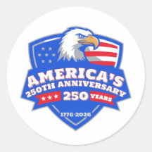Eagle Shield Seal • Verenigde Staten 250th Sticker