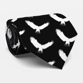 Eagle Silhouette Stropdas (Opgerold)