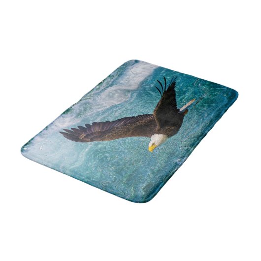 Eagle Soaring boven het Storm Badmat (Gekanteld)