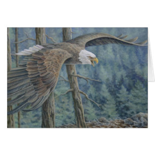 Eagle Soaring Card