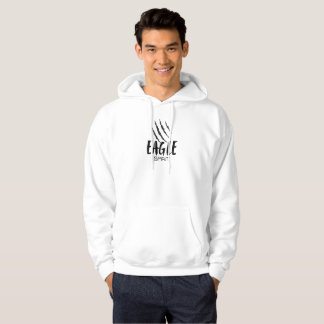 Eagle Spirit Eagle Clan Eagle Klauw Wit Hoodie