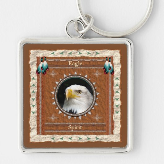 Eagle-Spirit-Sleutelhanger Sleutelhanger (Voorkant)