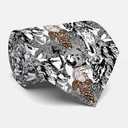 Eagle Stand-out Stropdas (Opgerold)