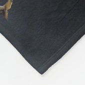  Eagle Stealing Bass Gevist Fleece Deken (Hoek)