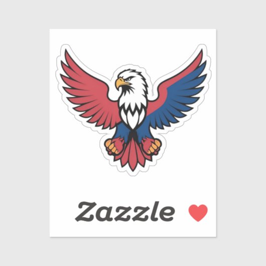 Eagle Sticker  Bald Eagle Sticker  American Eagle  (Feuille)